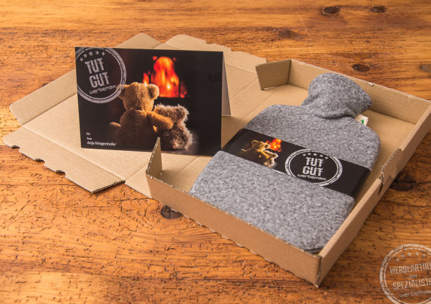 werbemax W&auml;rmflasche Versandkarton