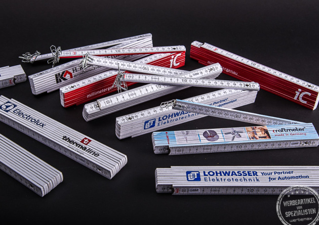 Meterex Zollstock mit Logo