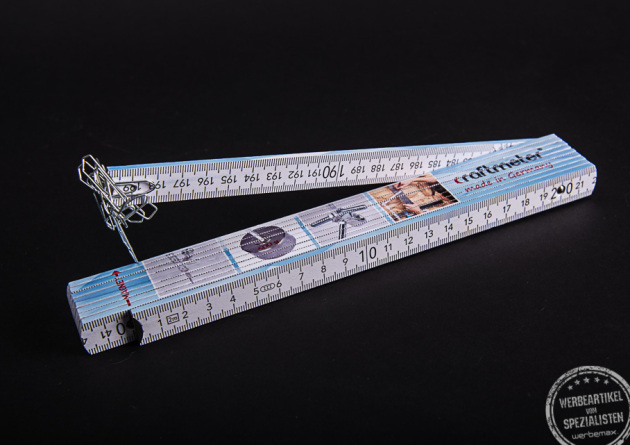 Zollstöcke bedrucken