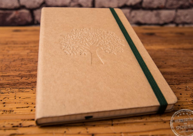 Eco Paperbook mit Gummiband