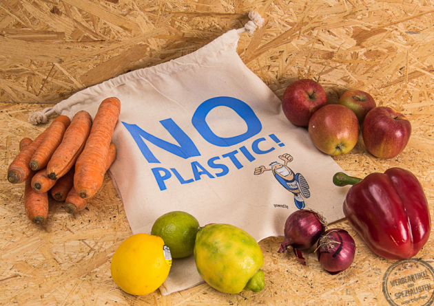 No Plastic Obst-und Gemuesebeutel