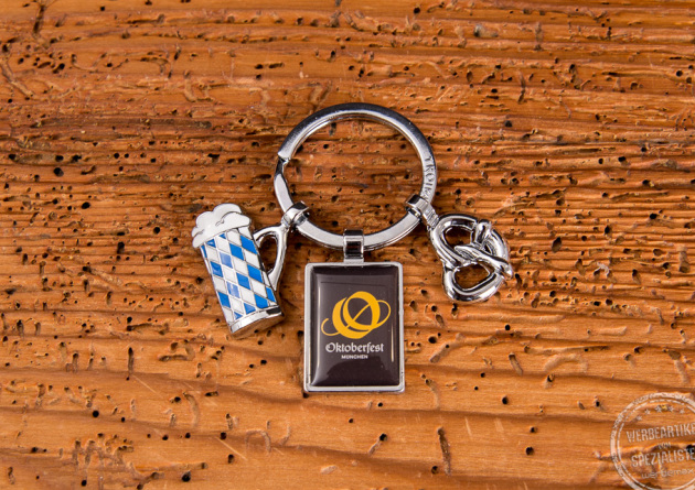 TROIKA Schl&uuml;sselanh&auml;nger Oktoberfest M&uuml;nchen Lizenzprodukt