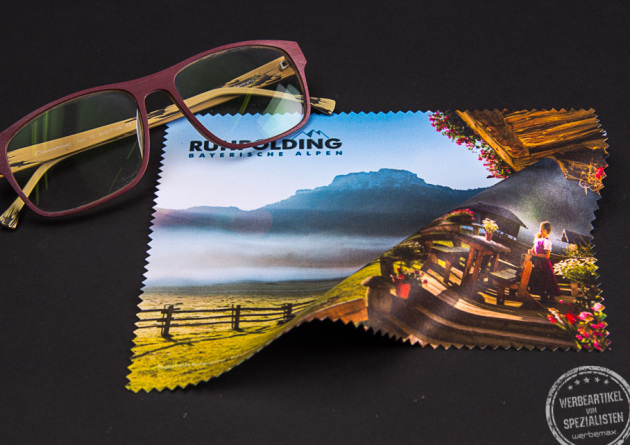 Microfaser Reinigungtuch mit Logo