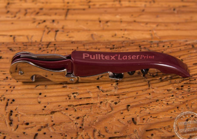 Pulltap Kellnermesser rot mit Logo