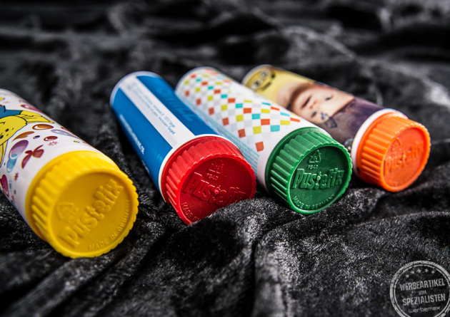 Seifenblasen mit Wunschmotiv auf der Verpackung