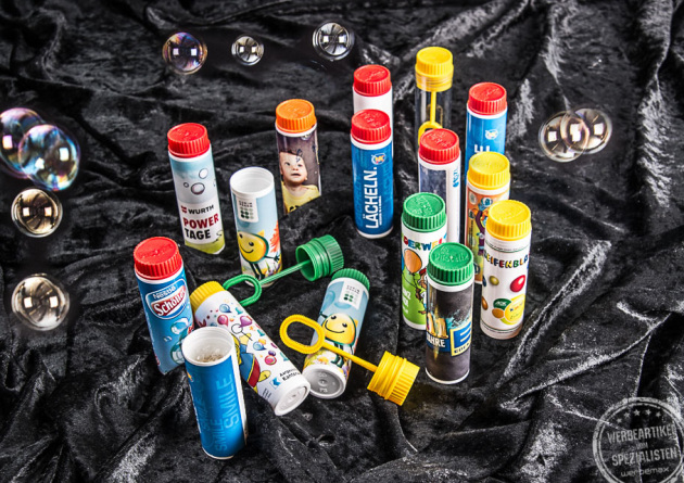 Seifenblasen individuell bedrucken 