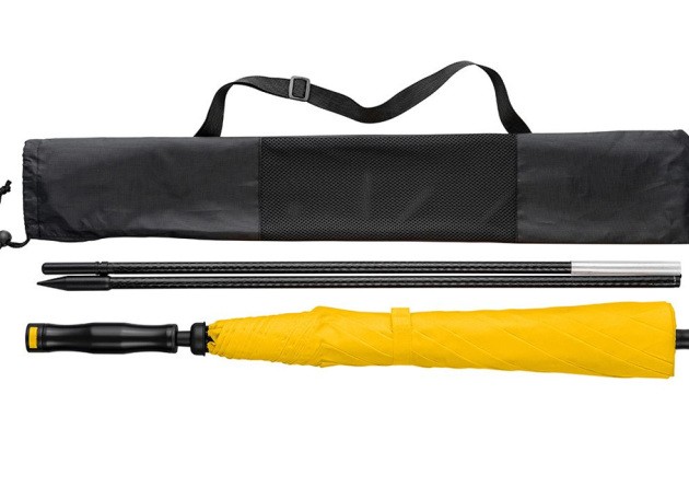 Reise-Sonnenschirm gelb faltbar von FARE 