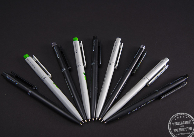 Ritter Cares nachhaltige Schreibgeräte mit Logo