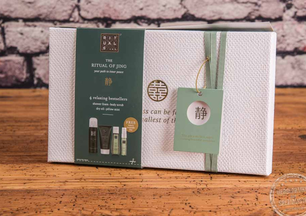 Rituals Geschenkset Jing als Werbegeschenk in Verpackung