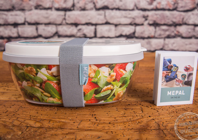 bedruckte Salatdose