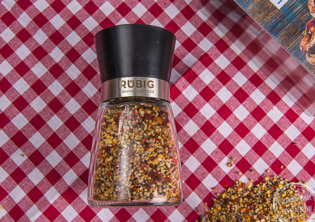 Gew&uuml;rzm&uuml;hle Saltini M&uuml;nchen bedrucken