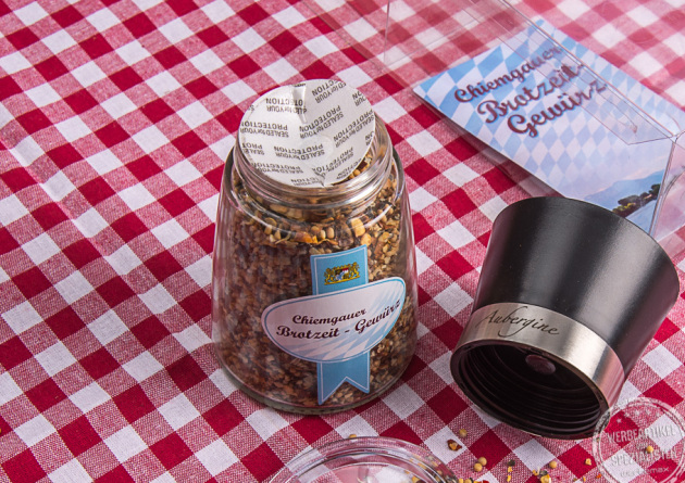 Gew&uuml;rzsalz in der Glasm&uuml;hle