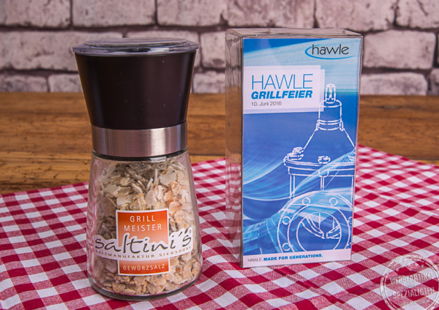 Saltini Mühle mit Gewürzsalz