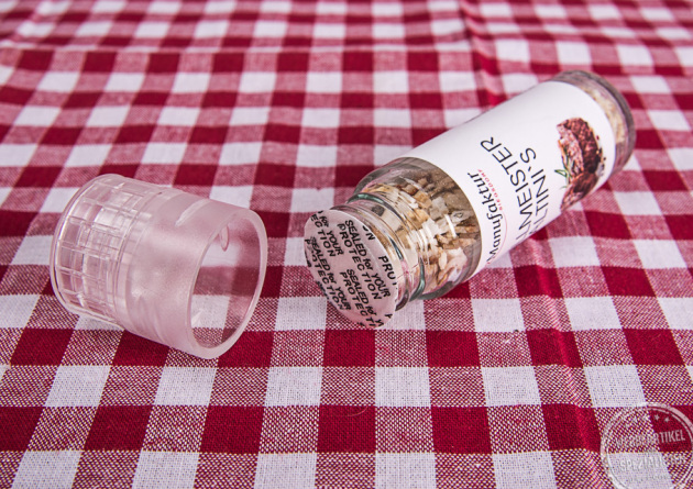 Saltinis Werbegeschenk Taschenmühle