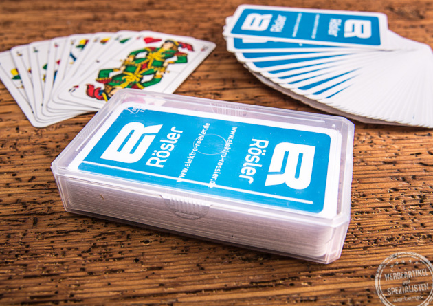 Bedruckte Spielkarten von ASS