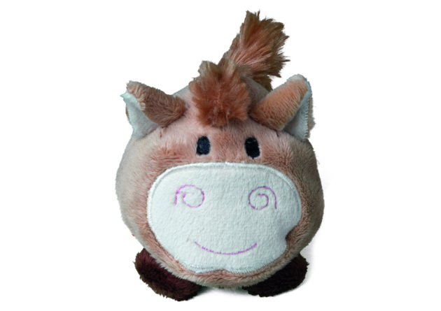 werbemax Schmoozies Minifeet mit Mikrofaserunterseite als Pferd