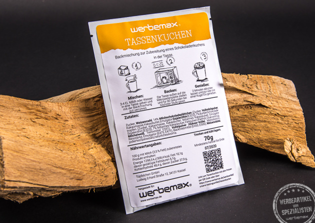 Anleitung Tassenkuchen f&uuml;r die Mikrowelle