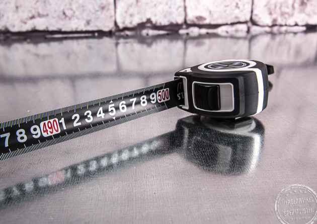 Werbedruck auf Massbaender