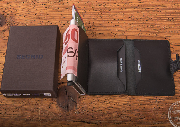 Secrid Miniwallet schwarz