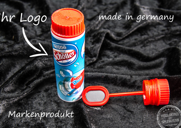 Ihr logo auf der Pustefix Verpackung