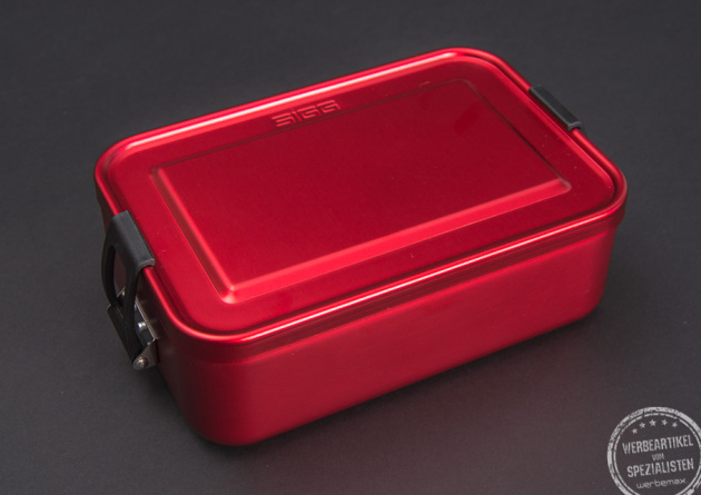 Lasergravur Alubox von SIGG