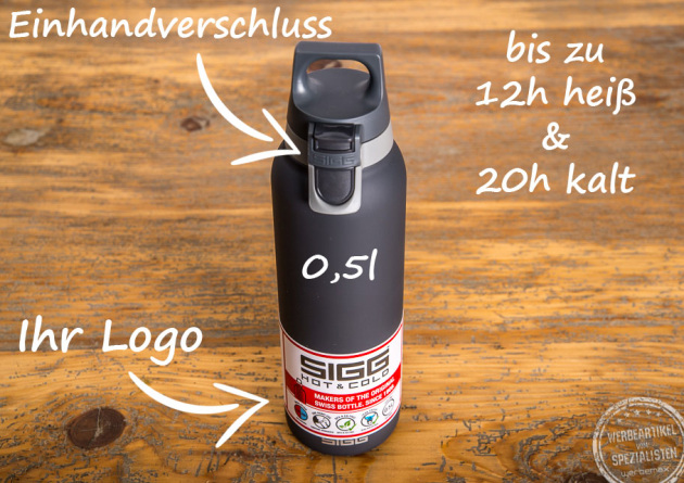 Details SIGG Hot and Cold Isolierflasche