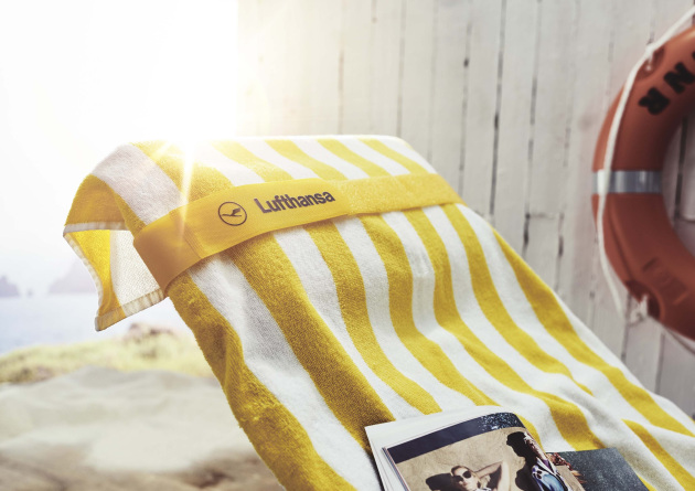 werbemax Speedstrap Kofferband mit Klett und Logodruck