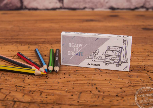 Staedtler Werbegeschenk 6 Buntststifte im Etui