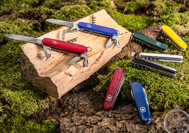 Victorinox Offiziersmesser Spartan mit Logodruck von werbemax