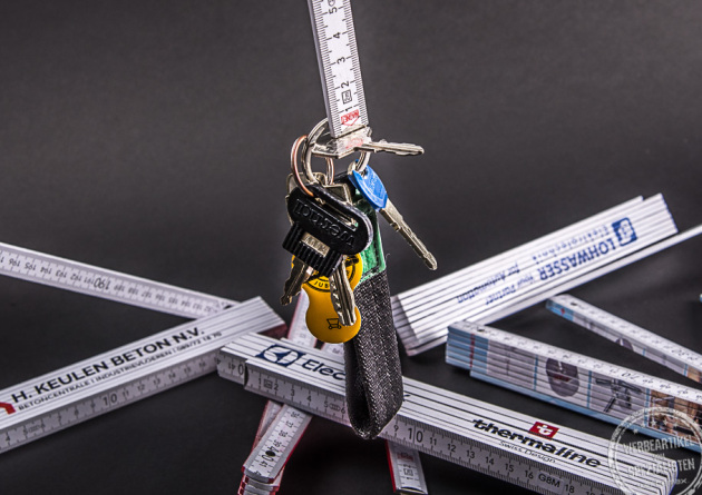 Meterstab bedruckt als Werbeartikel