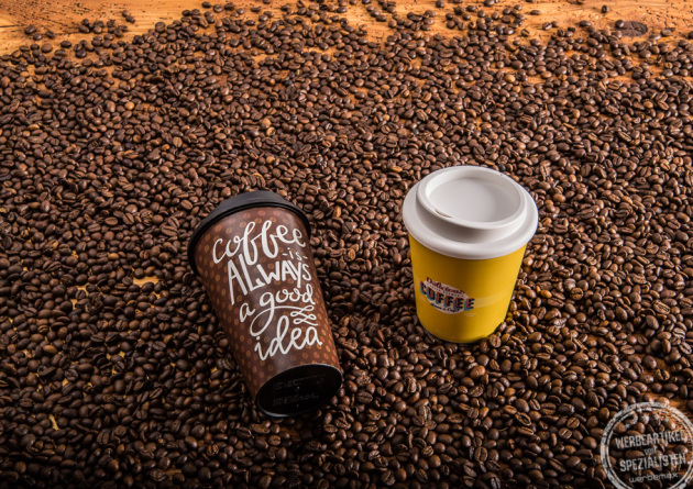 Mehrweg Becher Kaffeebecher Werbeartikel