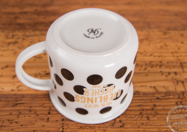 Tasse mit Logo