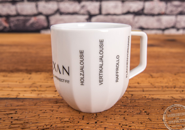 Tasse mit Firmenlogo