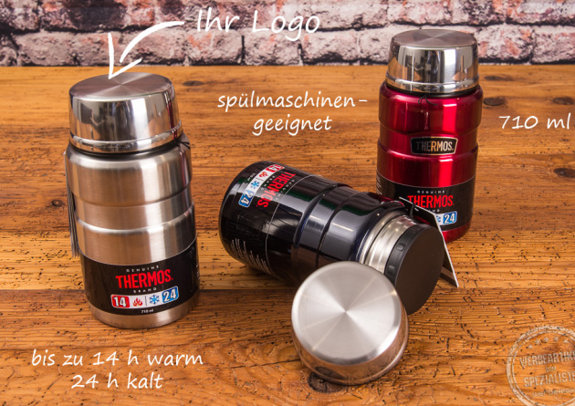 thermos werbeartiel gravur