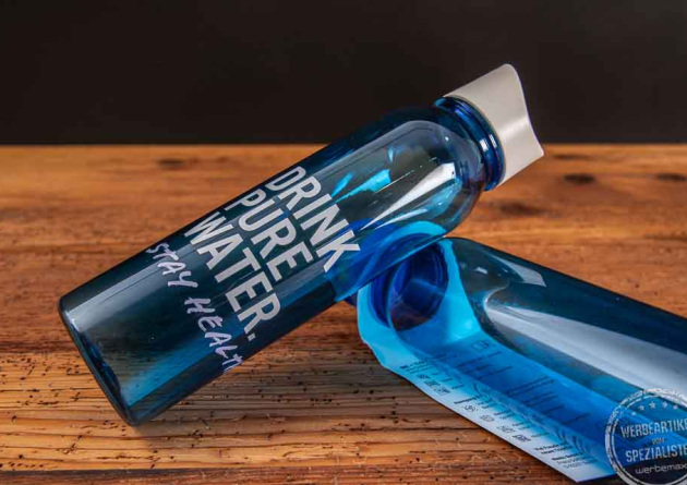 Trinkflasche Active Wave mit Logo made in Germany 