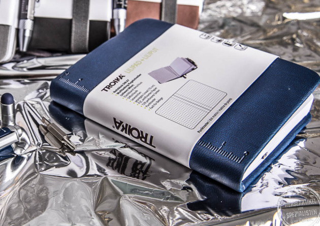 A7 Notizbuch mit Stift und Werbeanbringung