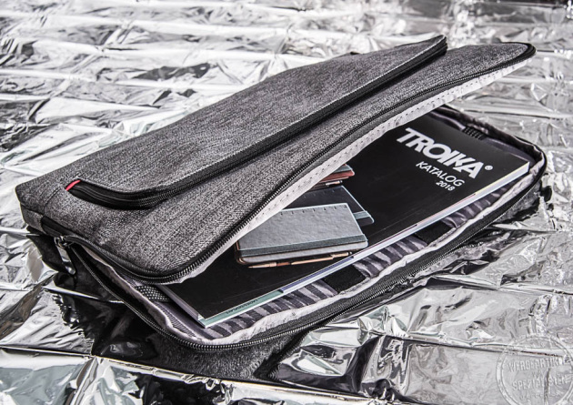 werbemax troika mon carry portfoliotasche gravur reissverschluss tablet