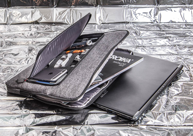 werbemax troika mon carry portfoliotasche gravur reissverschluss tablet