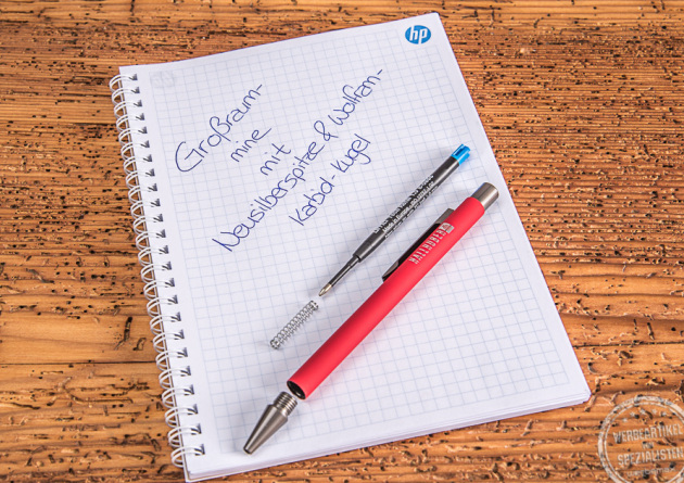 uma Werbekugelschreiber mit Logo