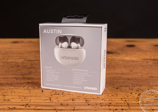 urbanista AUSTIN weiß in ears als Werbeartikel