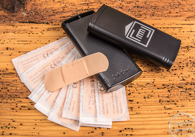 Wundschnellverpand - Pflaster mit Logo