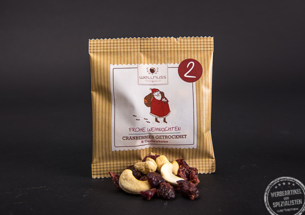 gesunde Snacks mit Logo bedrucken