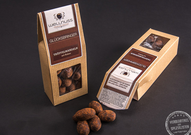 Snacks f&uuml;r Messen mit Logo bedruckbar