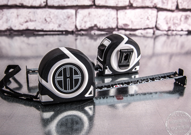 Logo Massband mit Magnet