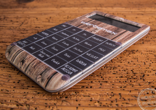 Werbegeschenk Taschenrechner mit Logo