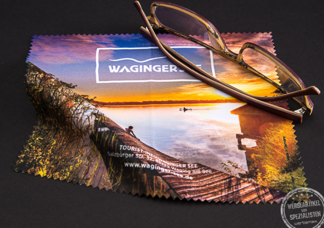 Brillenreinigungstücher mit Werbedruck