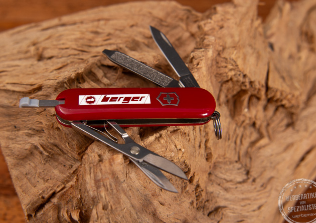 Victorinox Taschenmesser Classic SD in rot mit Logo