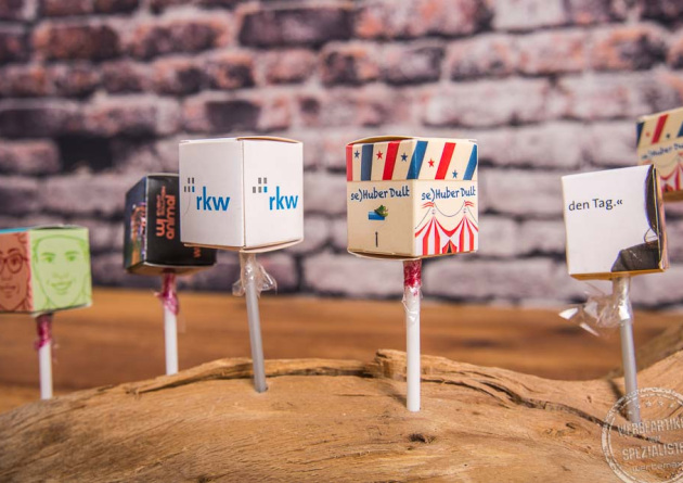 Lolly chupa chups mit Logo