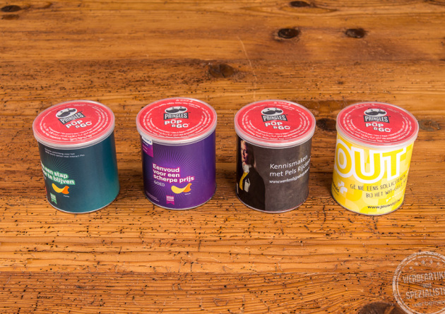 Pringles Chips mit individueller Verpackung als Werbegeschenk