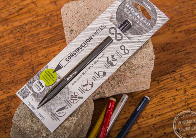 Multitasking-Bleistift von Troika in Schwarz